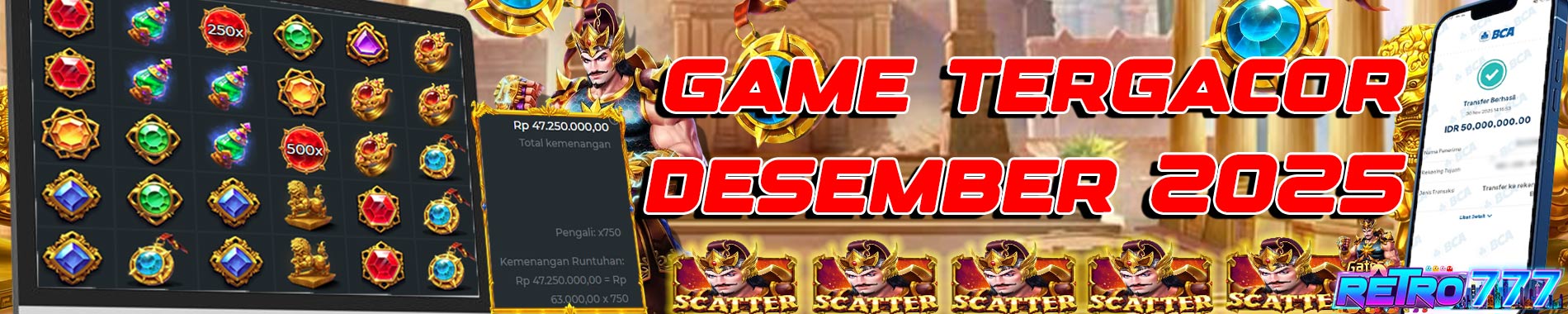 GAME TERGACOR SLOT JACKPOT